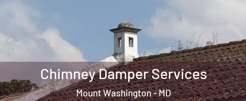 Chimney Damper Services Mount Washington - MD