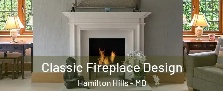 Classic Fireplace Design Hamilton Hills - MD