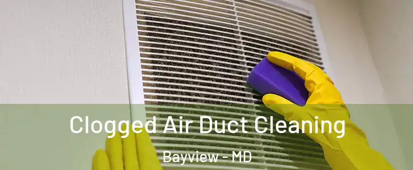 Clogged Air Duct Cleaning Bayview - MD