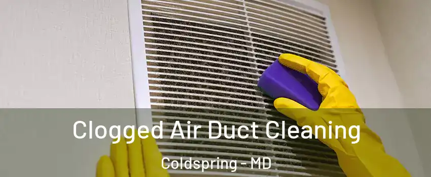 Clogged Air Duct Cleaning Coldspring - MD