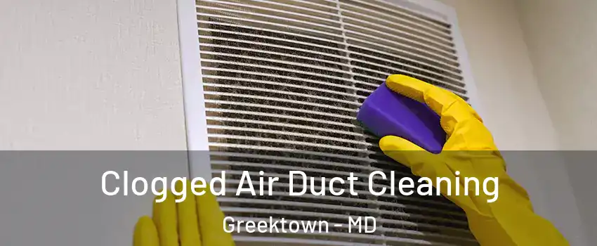 Clogged Air Duct Cleaning Greektown - MD