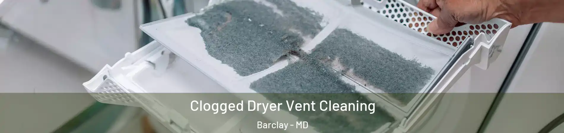 Clogged Dryer Vent Cleaning Barclay - MD