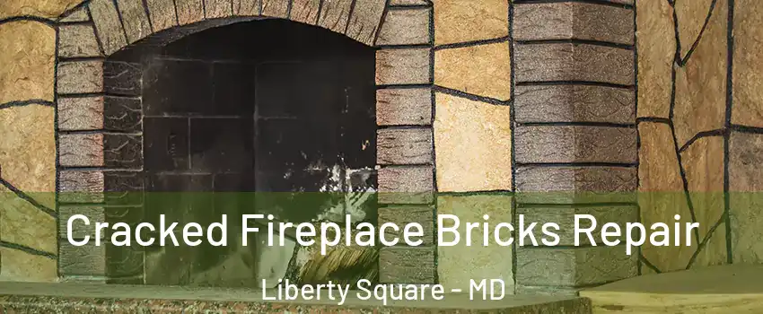 Cracked Fireplace Bricks Repair Liberty Square - MD