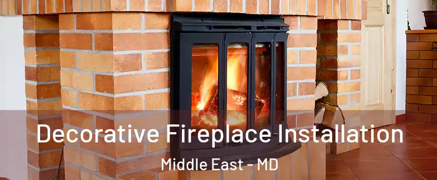 Decorative Fireplace Installation Middle East - MD