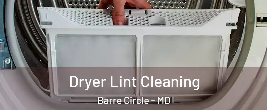 Dryer Lint Cleaning Barre Circle - MD