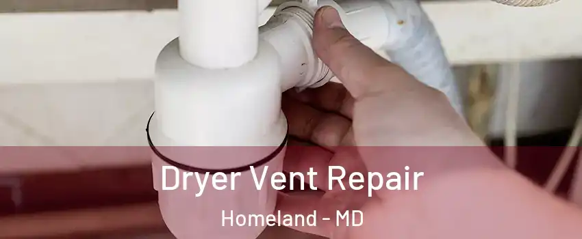 Dryer Vent Repair Homeland - MD