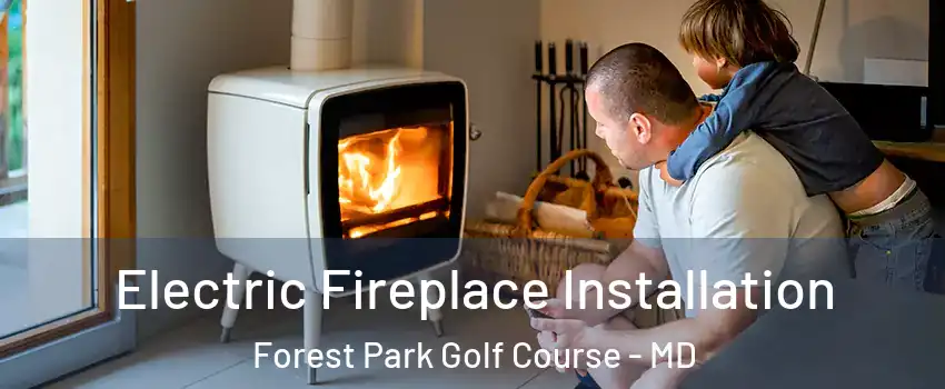 Electric Fireplace Installation Forest Park Golf Course - MD