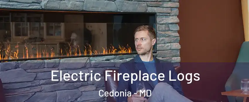 Electric Fireplace Logs Cedonia - MD