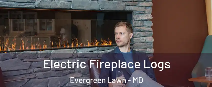 Electric Fireplace Logs Evergreen Lawn - MD