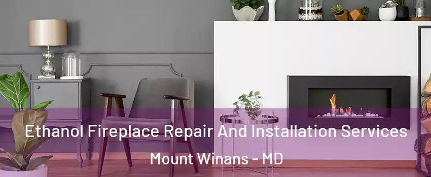 Ethanol Fireplace Repair And Installation Services Mount Winans - MD