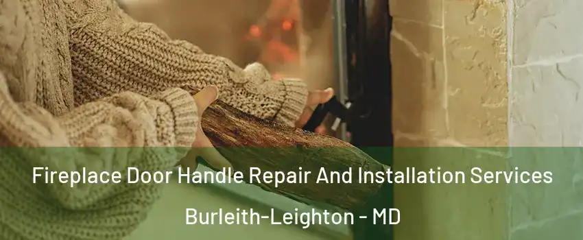 Fireplace Door Handle Repair And Installation Services Burleith-Leighton - MD