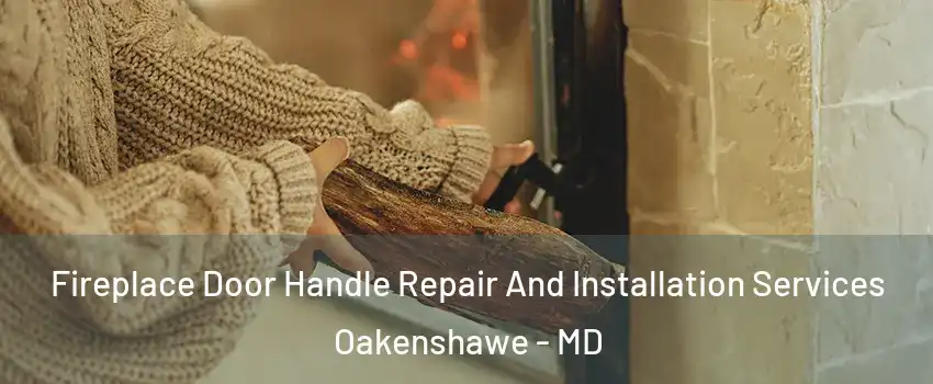 Fireplace Door Handle Repair And Installation Services Oakenshawe - MD