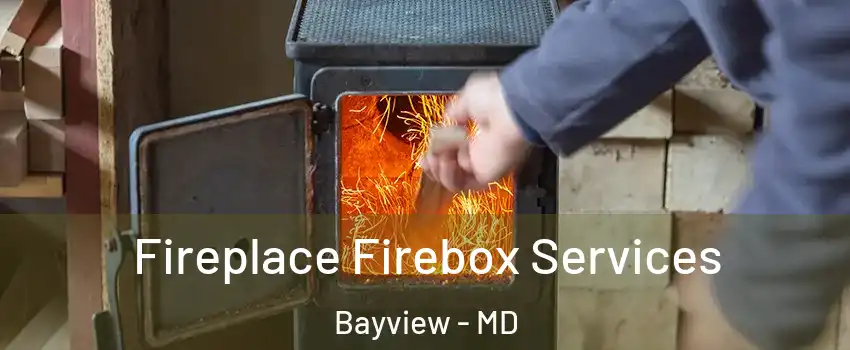 Fireplace Firebox Services Bayview - MD