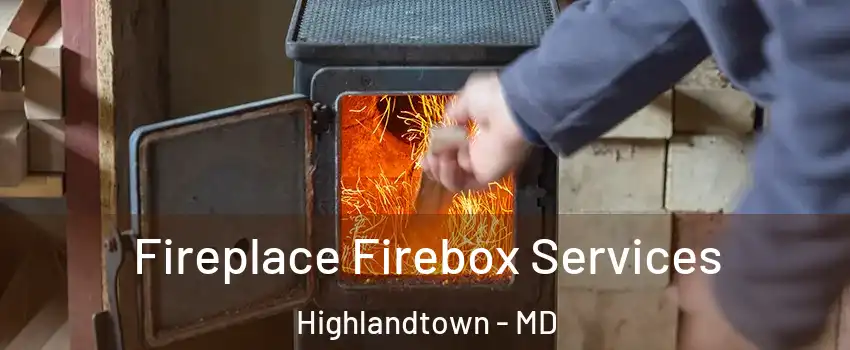 Fireplace Firebox Services Highlandtown - MD