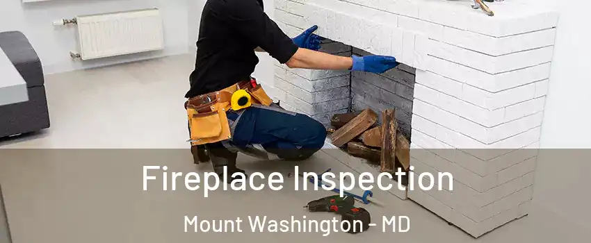 Fireplace Inspection Mount Washington - MD