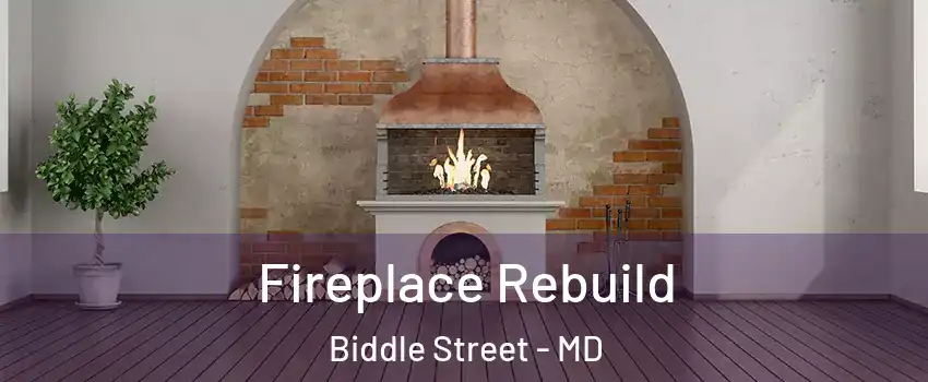 Fireplace Rebuild Biddle Street - MD