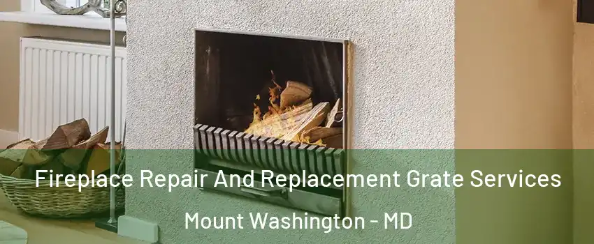 Fireplace Repair And Replacement Grate Services Mount Washington - MD