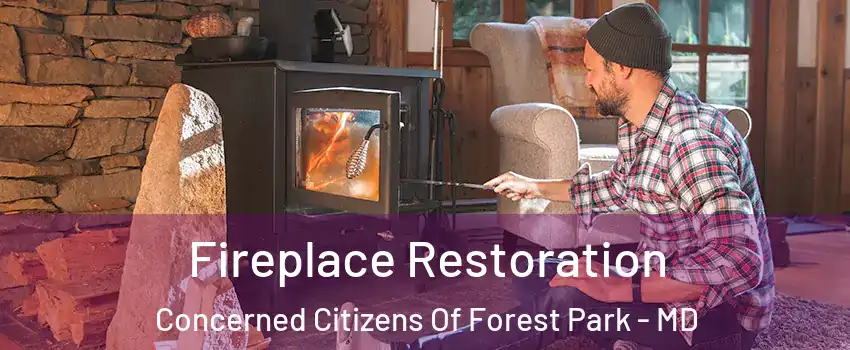 Fireplace Restoration Concerned Citizens Of Forest Park - MD