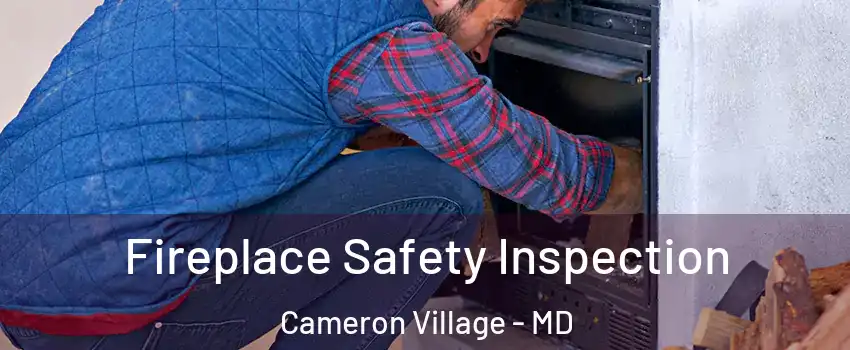 Fireplace Safety Inspection Cameron Village - MD