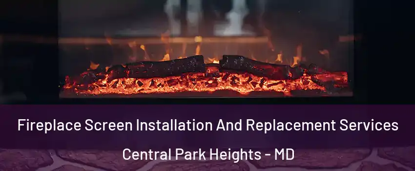 Fireplace Screen Installation And Replacement Services Central Park Heights - MD