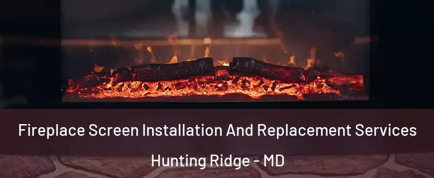 Fireplace Screen Installation And Replacement Services Hunting Ridge - MD