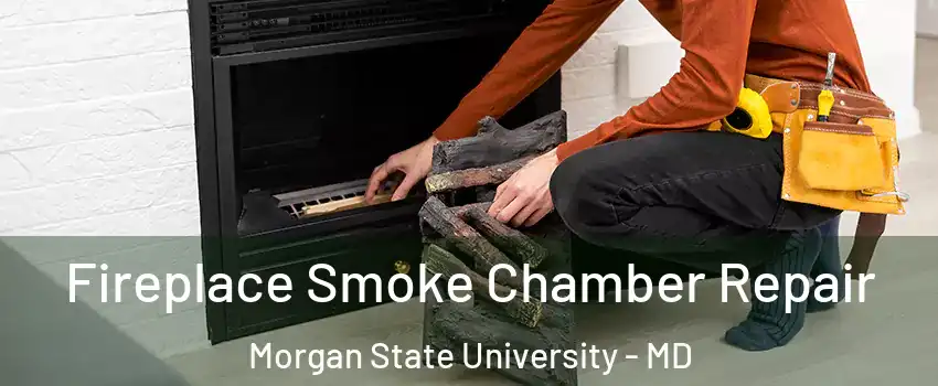 Fireplace Smoke Chamber Repair Morgan State University - MD