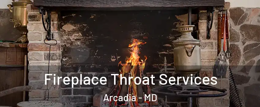 Fireplace Throat Services Arcadia - MD