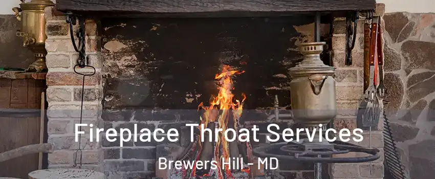 Fireplace Throat Services Brewers Hill - MD