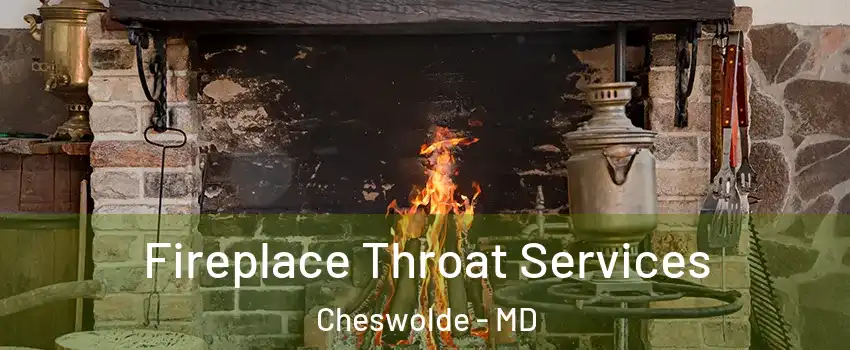 Fireplace Throat Services Cheswolde - MD