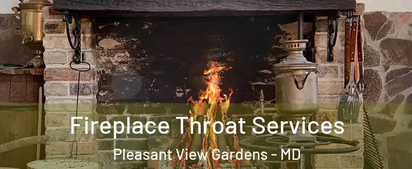 Fireplace Throat Services Pleasant View Gardens - MD