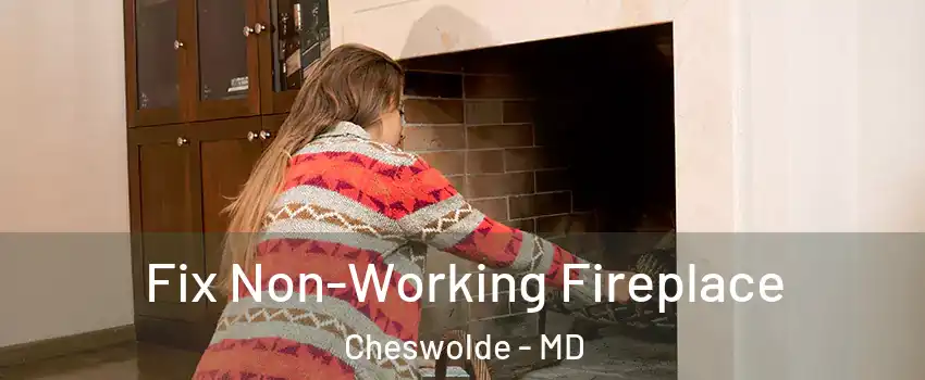 Fix Non-Working Fireplace Cheswolde - MD