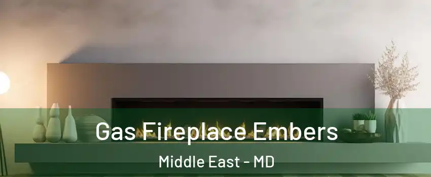 Gas Fireplace Embers Middle East - MD