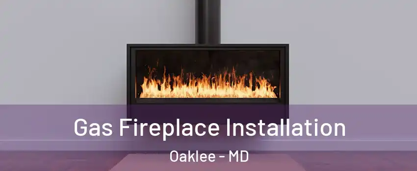 Gas Fireplace Installation Oaklee - MD