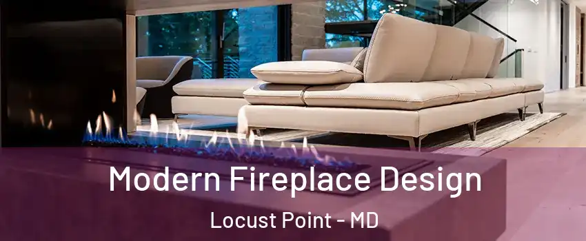 Modern Fireplace Design Locust Point - MD