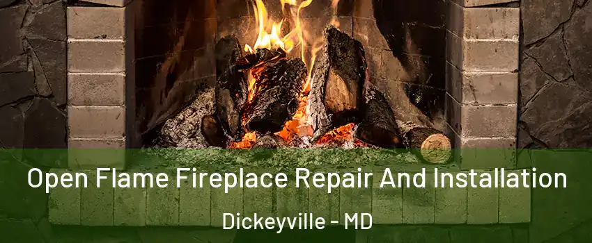 Open Flame Fireplace Repair And Installation Dickeyville - MD