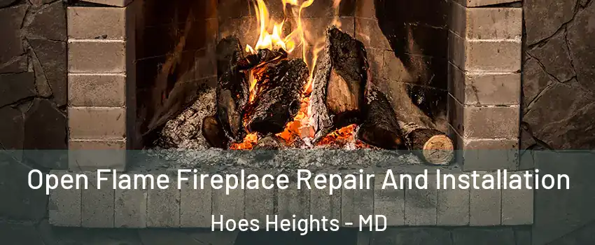 Open Flame Fireplace Repair And Installation Hoes Heights - MD