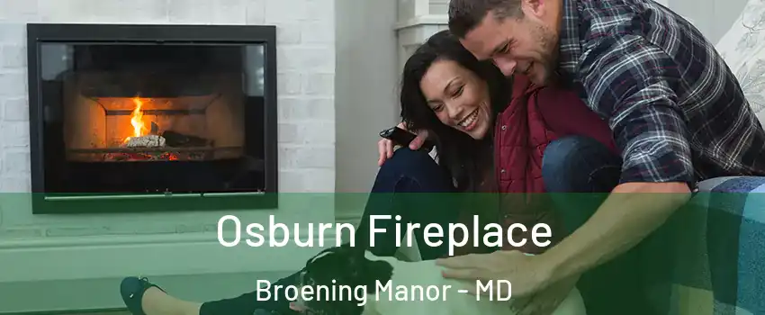 Osburn Fireplace Broening Manor - MD