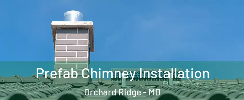 Prefab Chimney Installation Orchard Ridge - MD