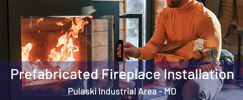 Prefabricated Fireplace Installation Pulaski Industrial Area - MD