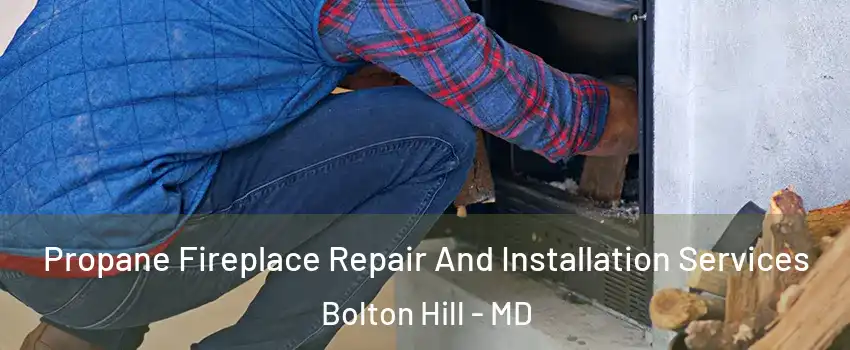 Propane Fireplace Repair And Installation Services Bolton Hill - MD