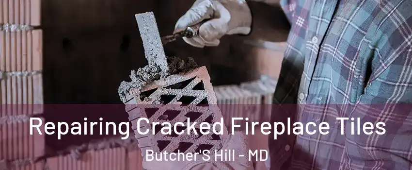 Repairing Cracked Fireplace Tiles Butcher'S Hill - MD